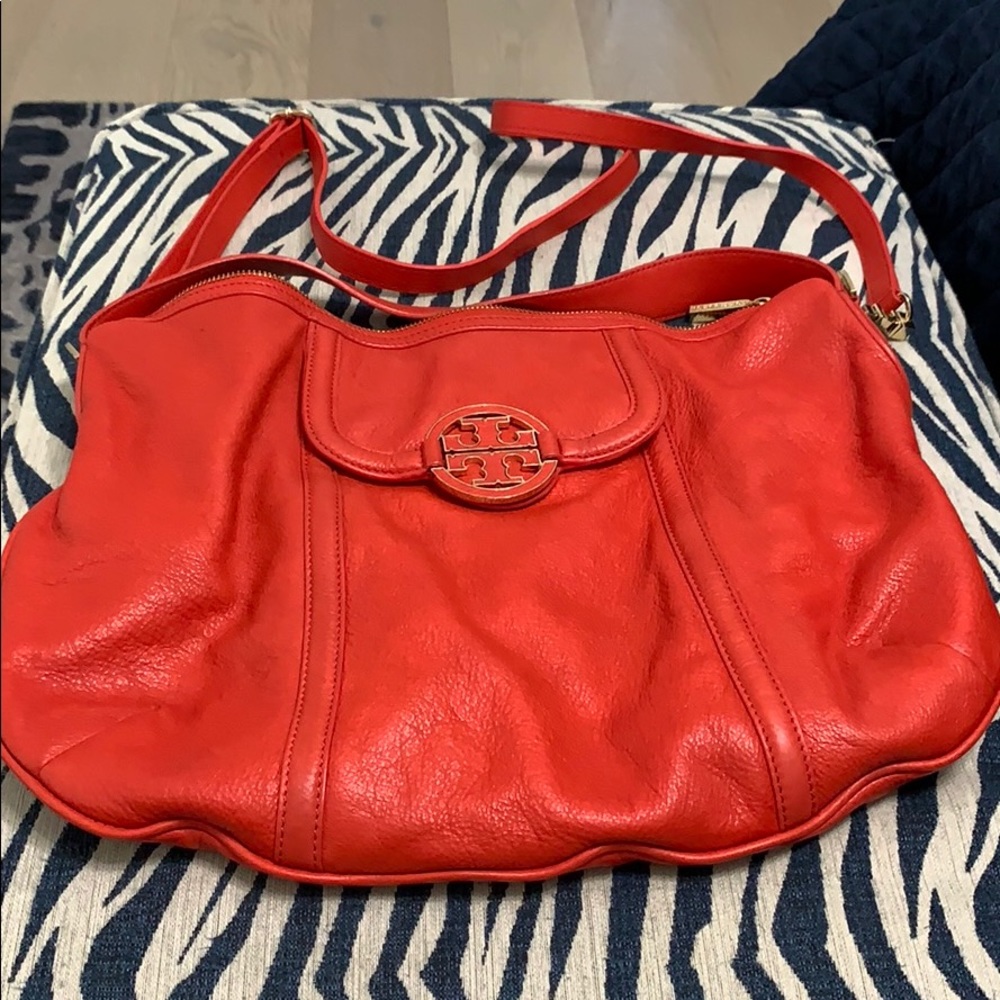 Tory Burch Flame Red Handbag